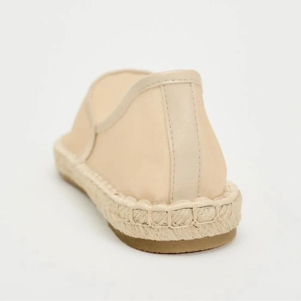 NWT Zara Mesh Espadrilles