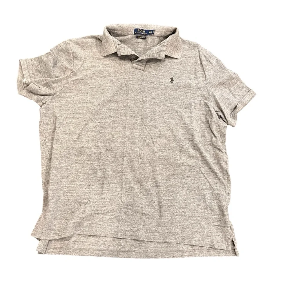 Ralph Lauren Polo Light Gray Polo Shirt for Men