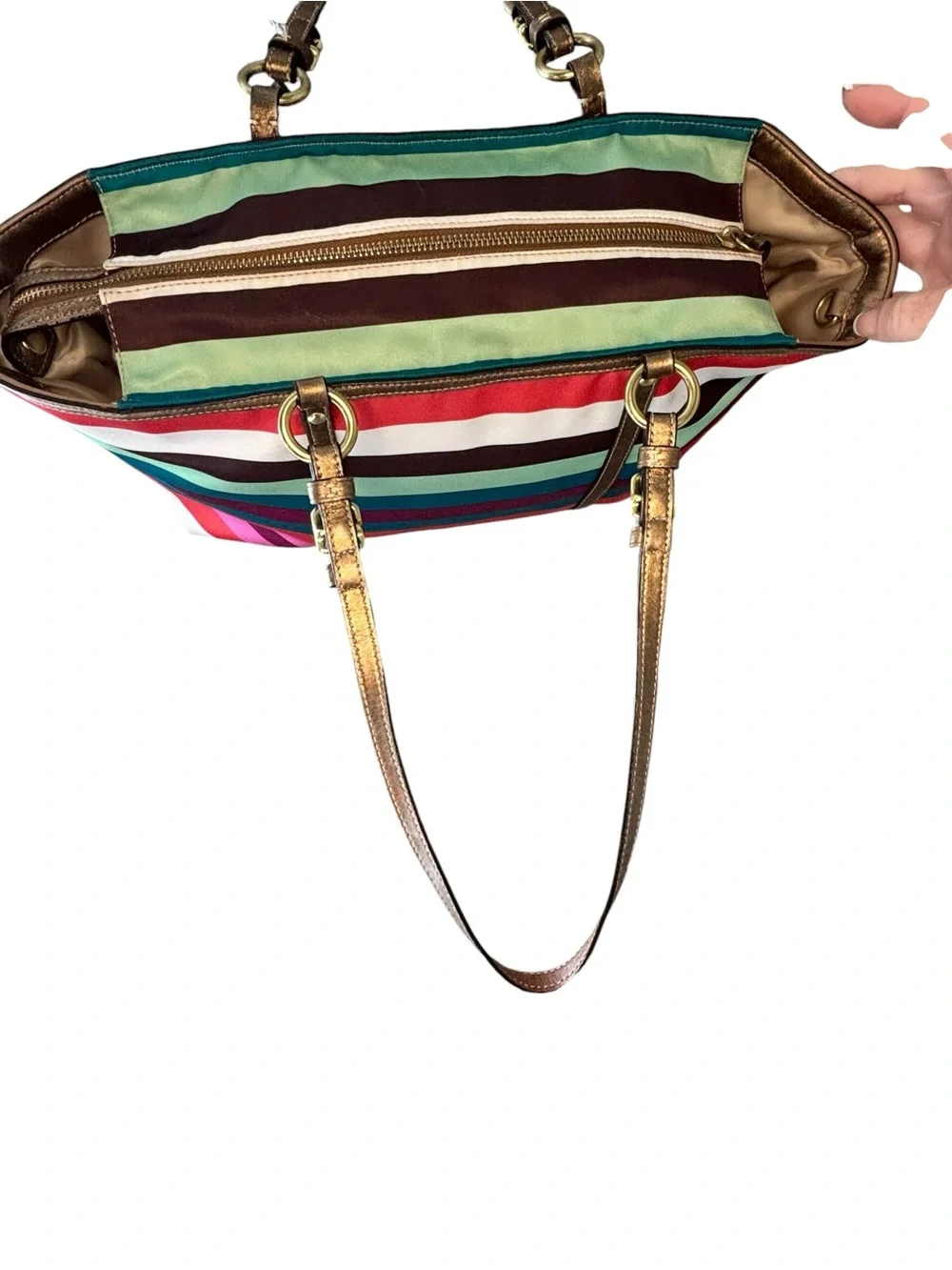 Coach legacy stripe