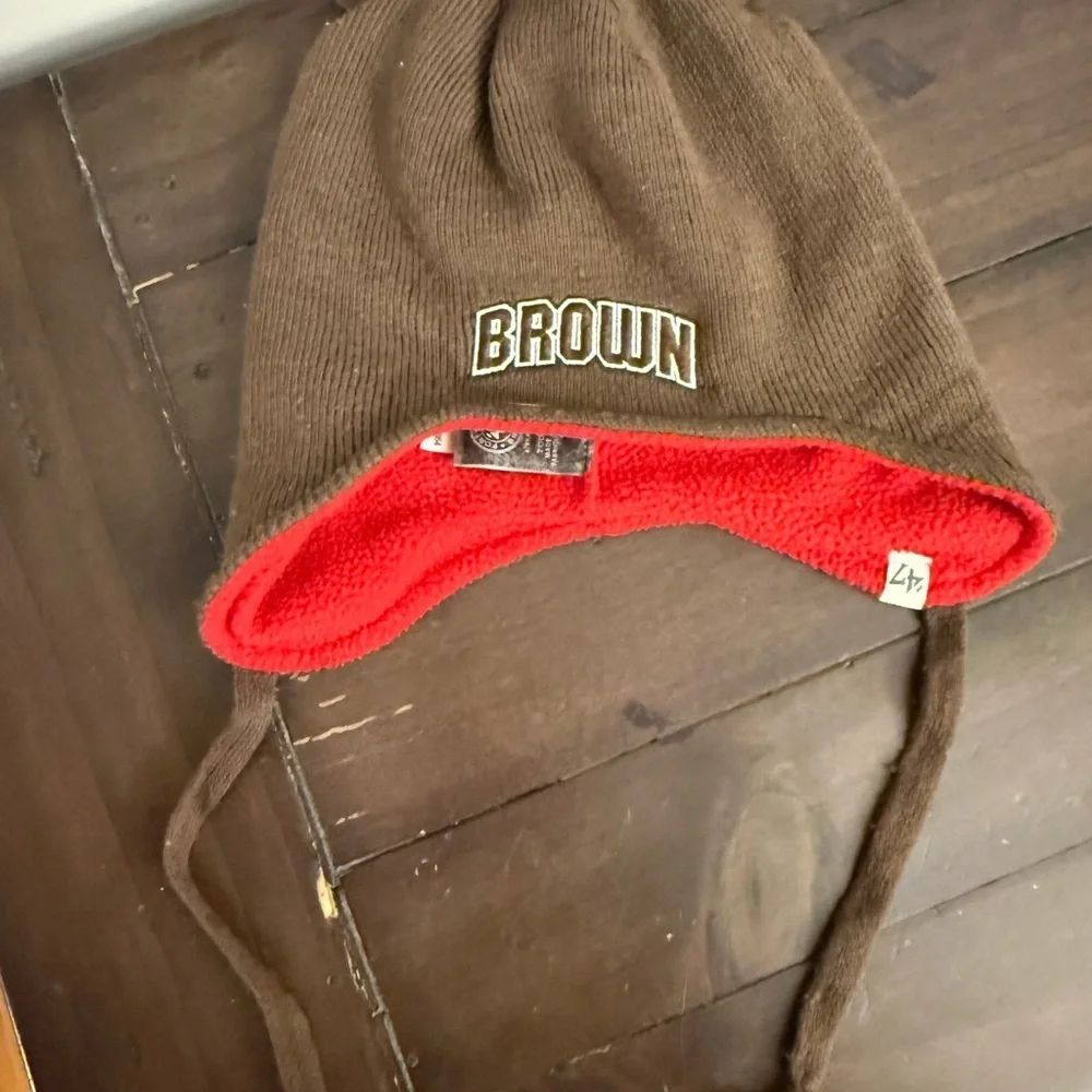47 Brand Brown University Toddler Winter Hat Ear Flap Fleece Lined