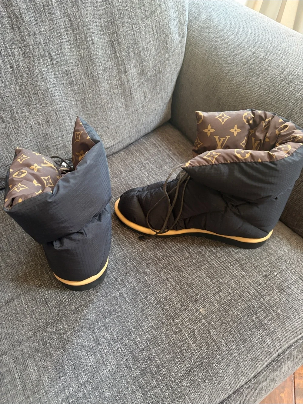 Louis Vuitton designer padded