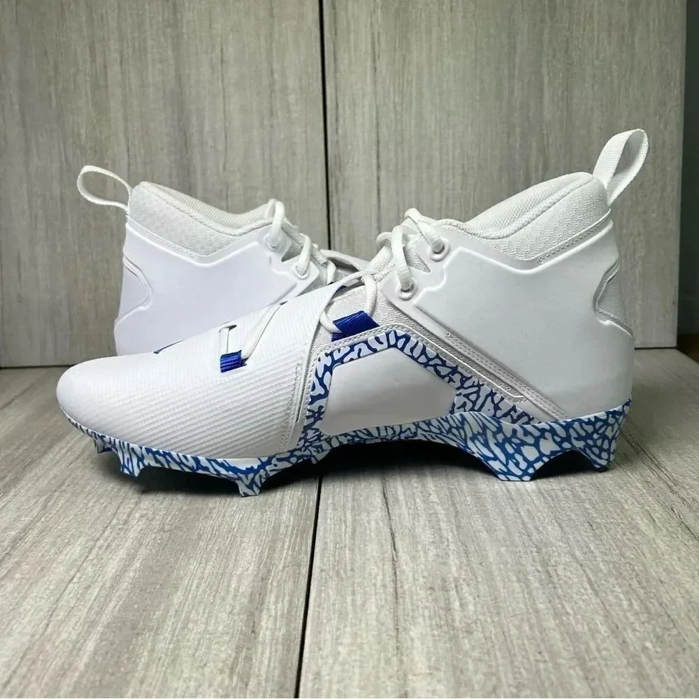 RARE Nike Jordan Alpha Menace Pro 3 UCLA Team Issued Football Cleat Men 14.5