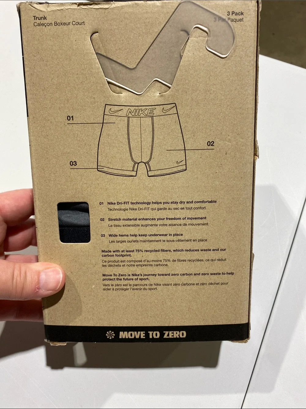 Nike three pack
