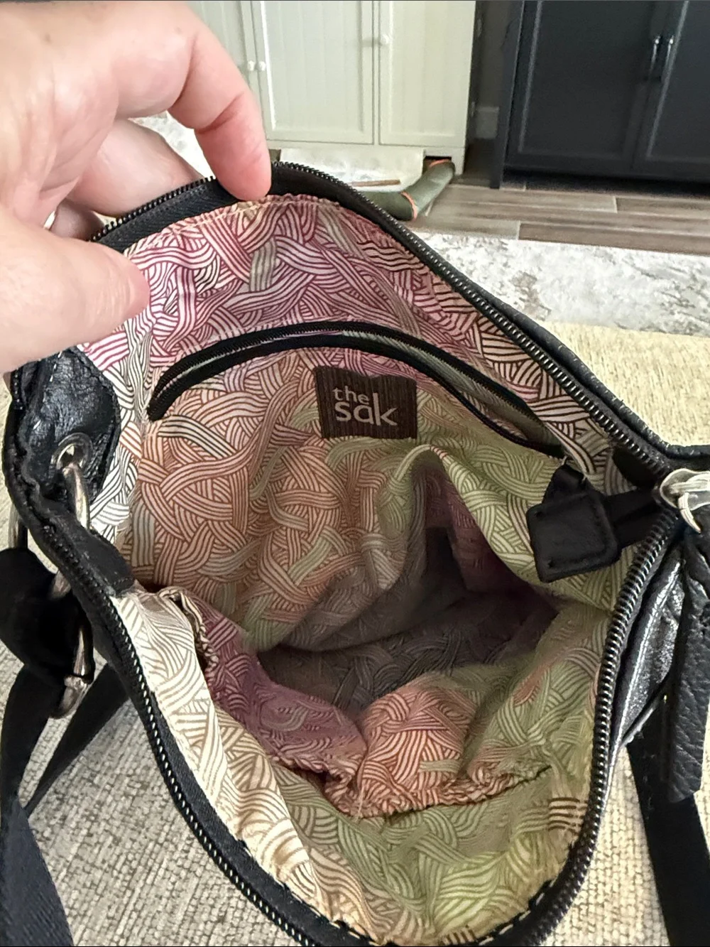 The Sak compact leather