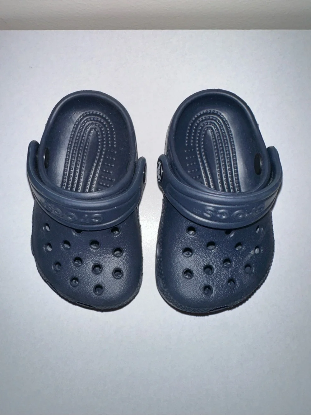 CROCS Kids Navy Blue Classic Clog