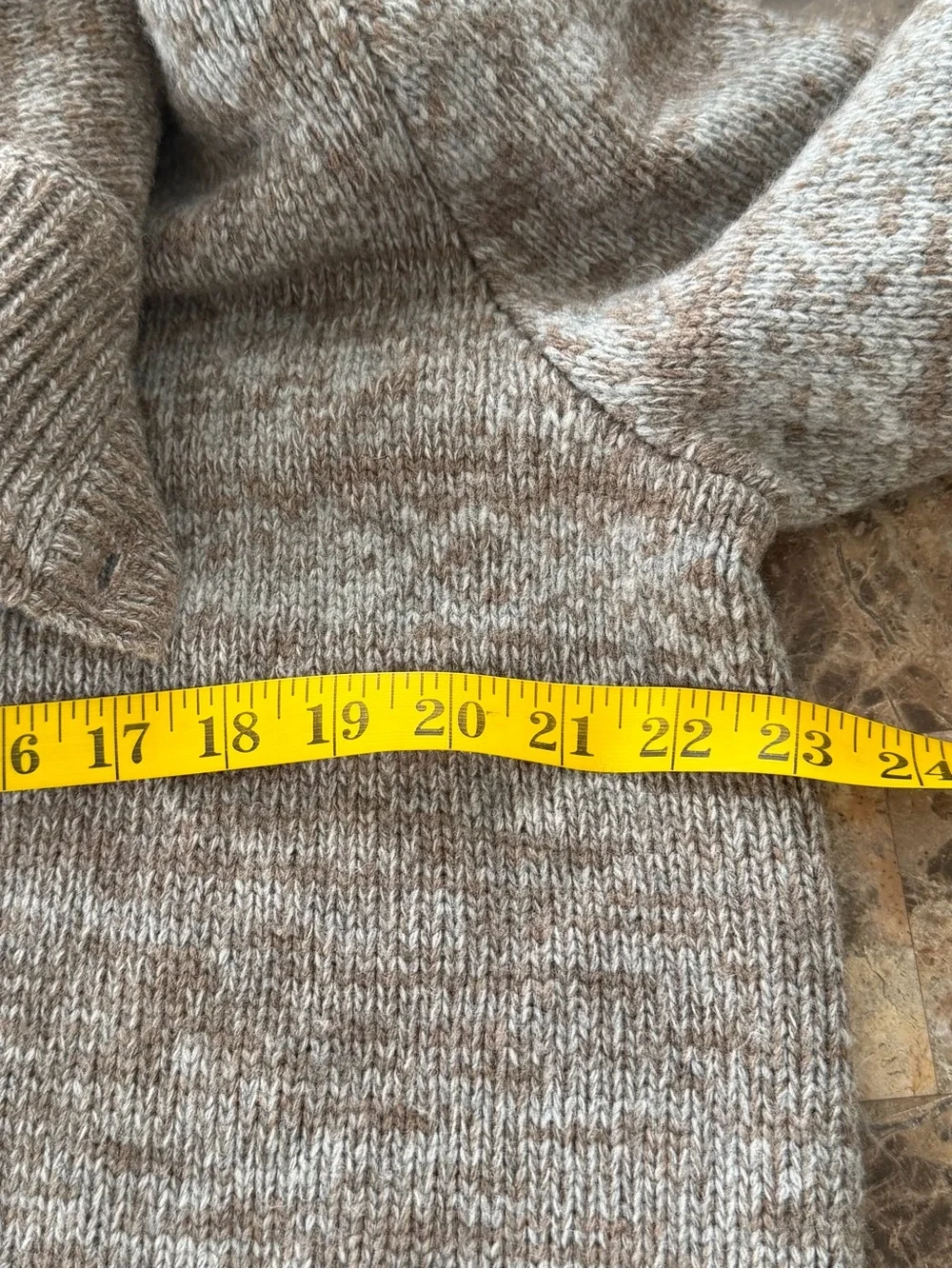 Banana Republic Extra Fine Merino Wool Sweater Large Mock Neck Sweater