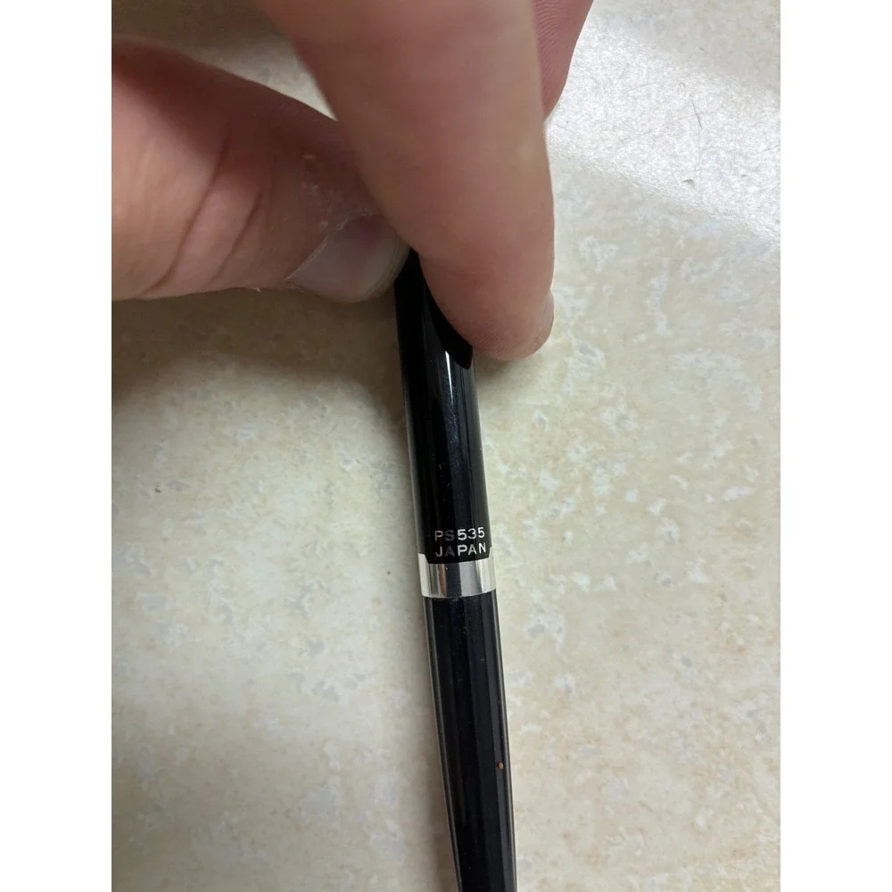 Pentel PS535 Sliding Sleeve Mechanical Pencil 0.5mm Black Japan Vintage Drafting