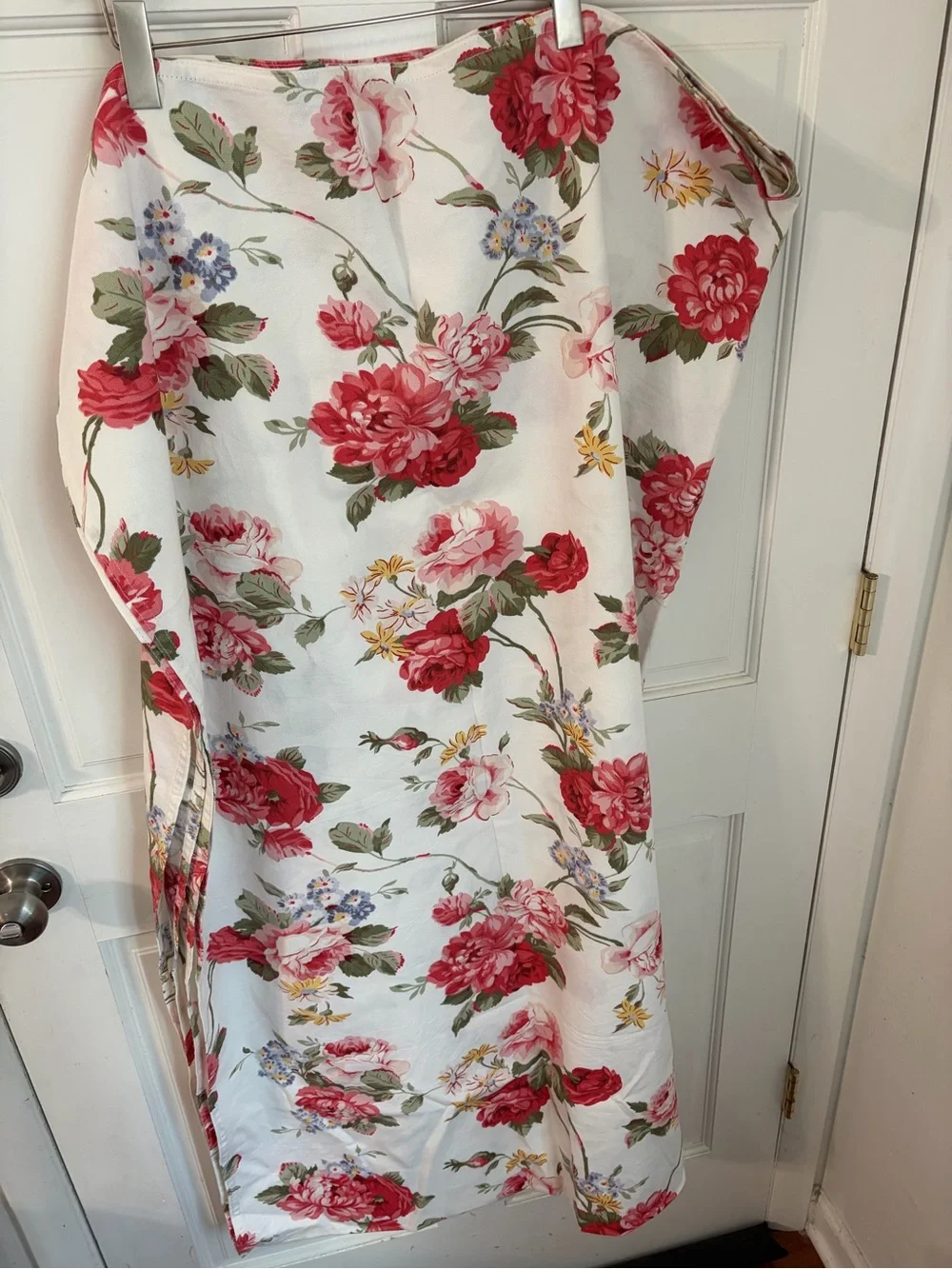 Ralph Lauren Danielle Floral Shabby Cottagecore Cotton Tablecloth 95”x61”