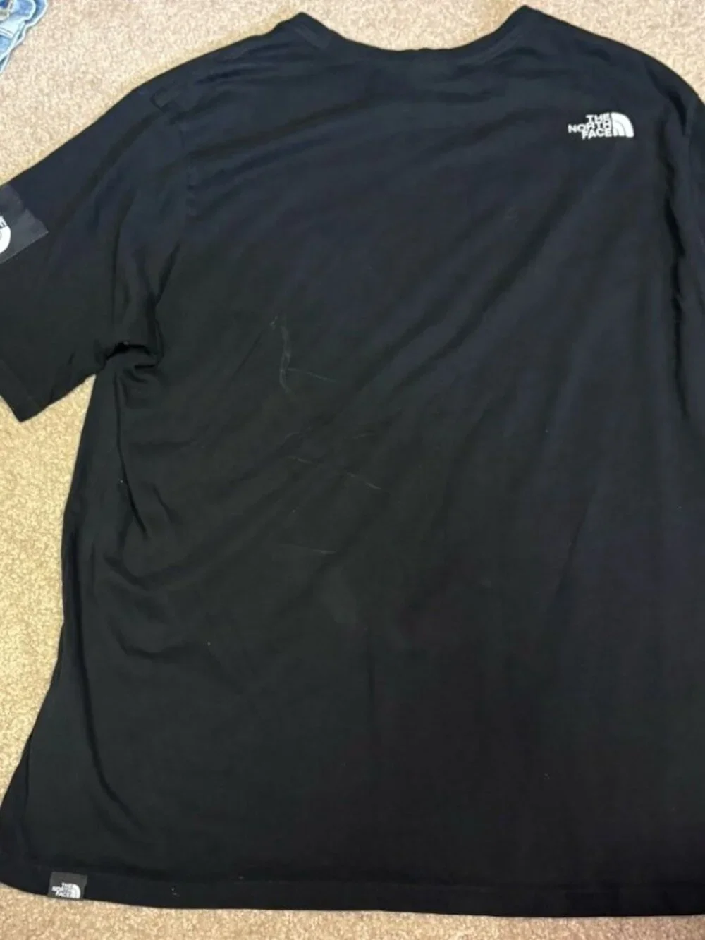 THE NORTH FACE Half Dome Logo T-Shirt Size Large Medium Black Outdoor Hiking
