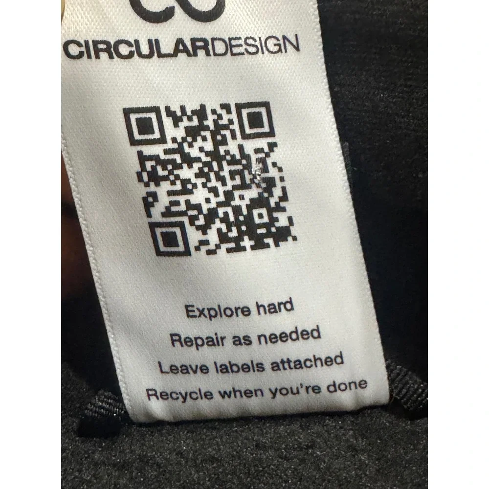 The North Face Mens Circular Design Fleece Vest Black XXL NF0A87RM Full Zip