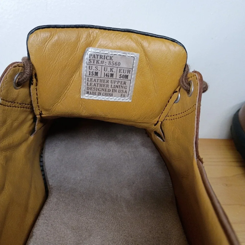 Dr. Comfort Patrick 8560 Men Therapeutic Leather Boat‎ Shoes Size 15 M Comfort