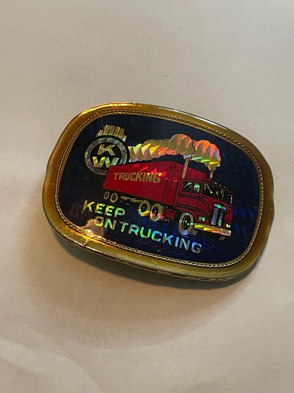 Kenworth Trucking Co Belt Buckle