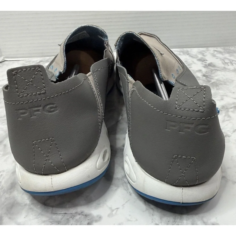Columbia Gray Slip-On Boat Shoes