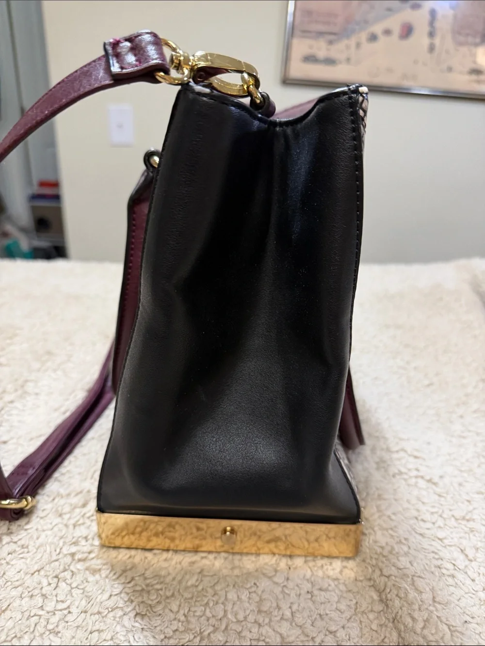 Aldo structured satchel