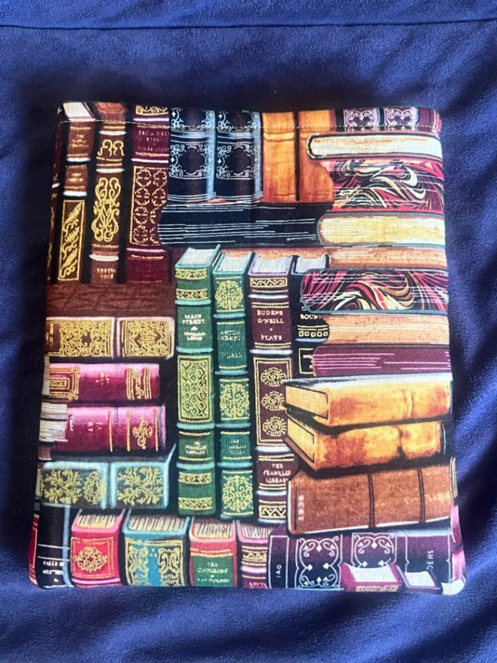 NWOT Kindle Oasis Sleeve, Front Snap Pocket: Handmade eReader Button Pouch