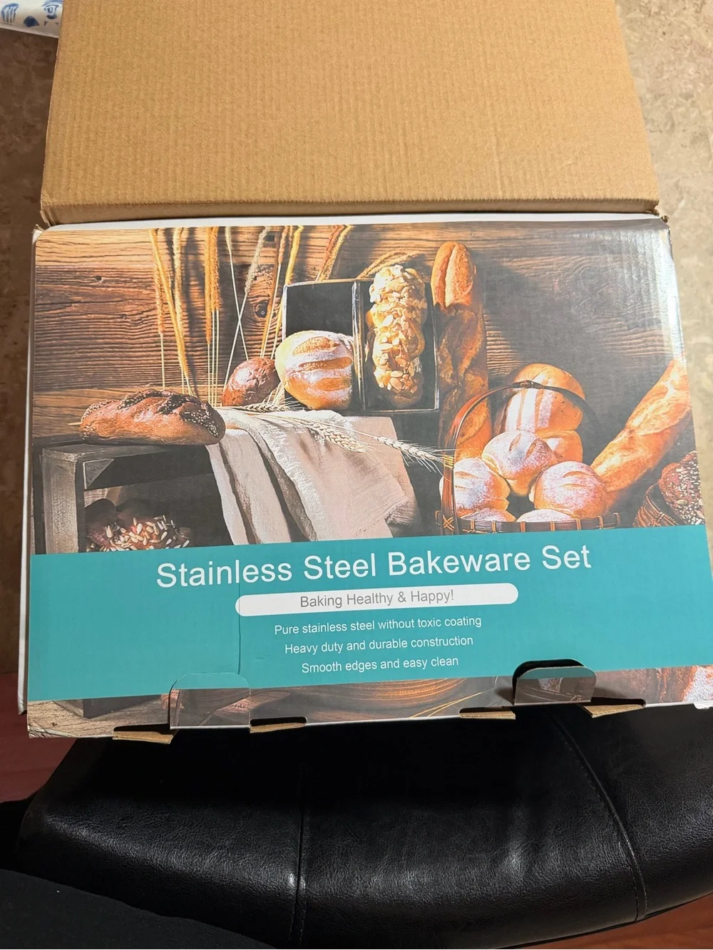 BRAND NEW TeamFar Stainless Steel Bakeware Set of 8 pieces