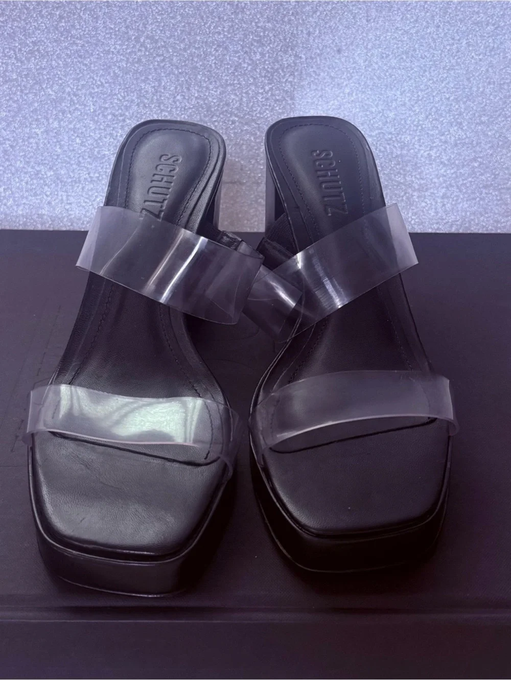 SCHUTZ night chunky pair