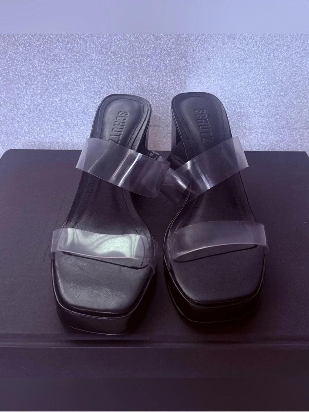 SCHUTZ straps stable chunky