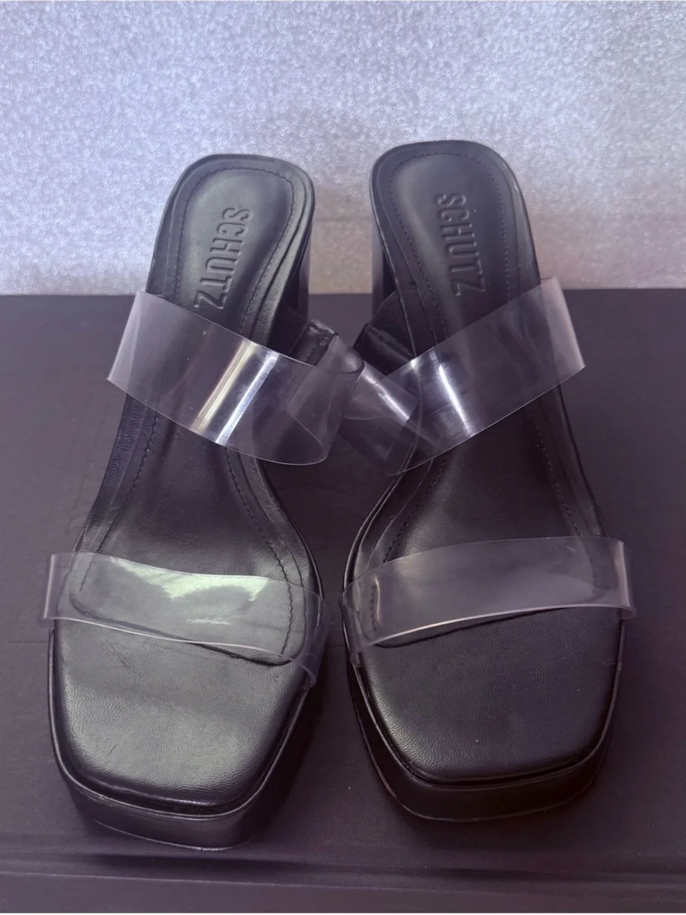 SCHUTZ bold mules