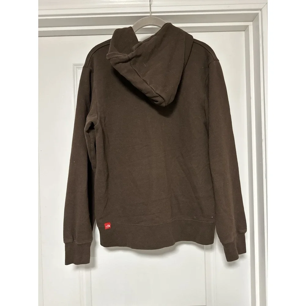 The North‎ Face, Men's Full Zip Brown Hoodie, Size Small