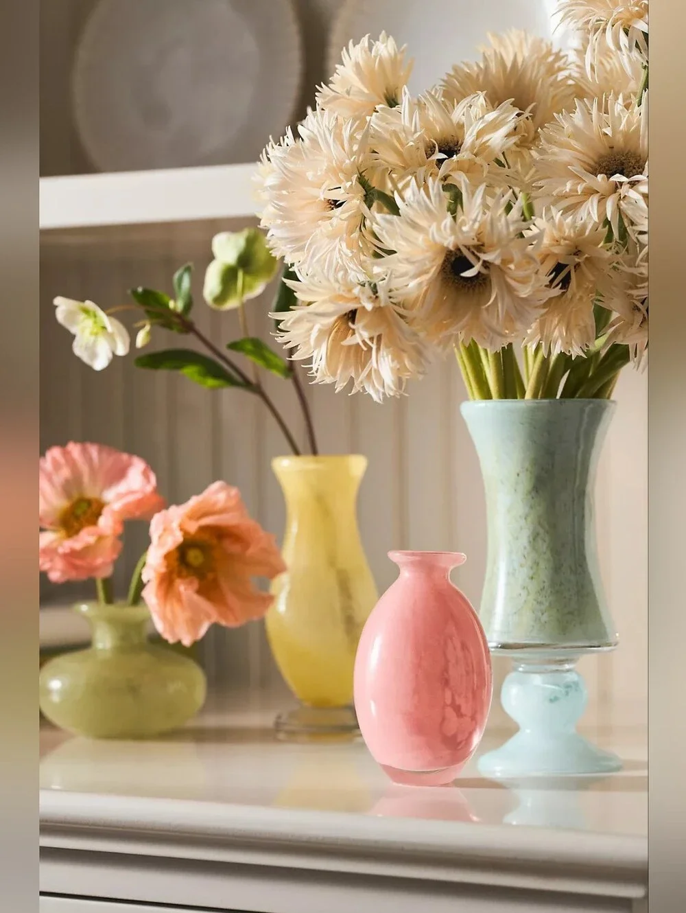 Anthropologie glossy pink