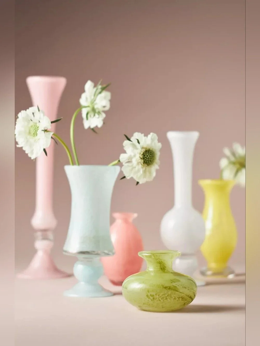 Anthropologie glossy pink