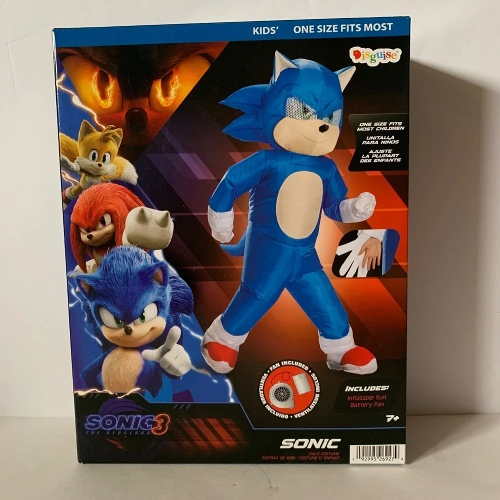 Sonic The Hedgehog new box