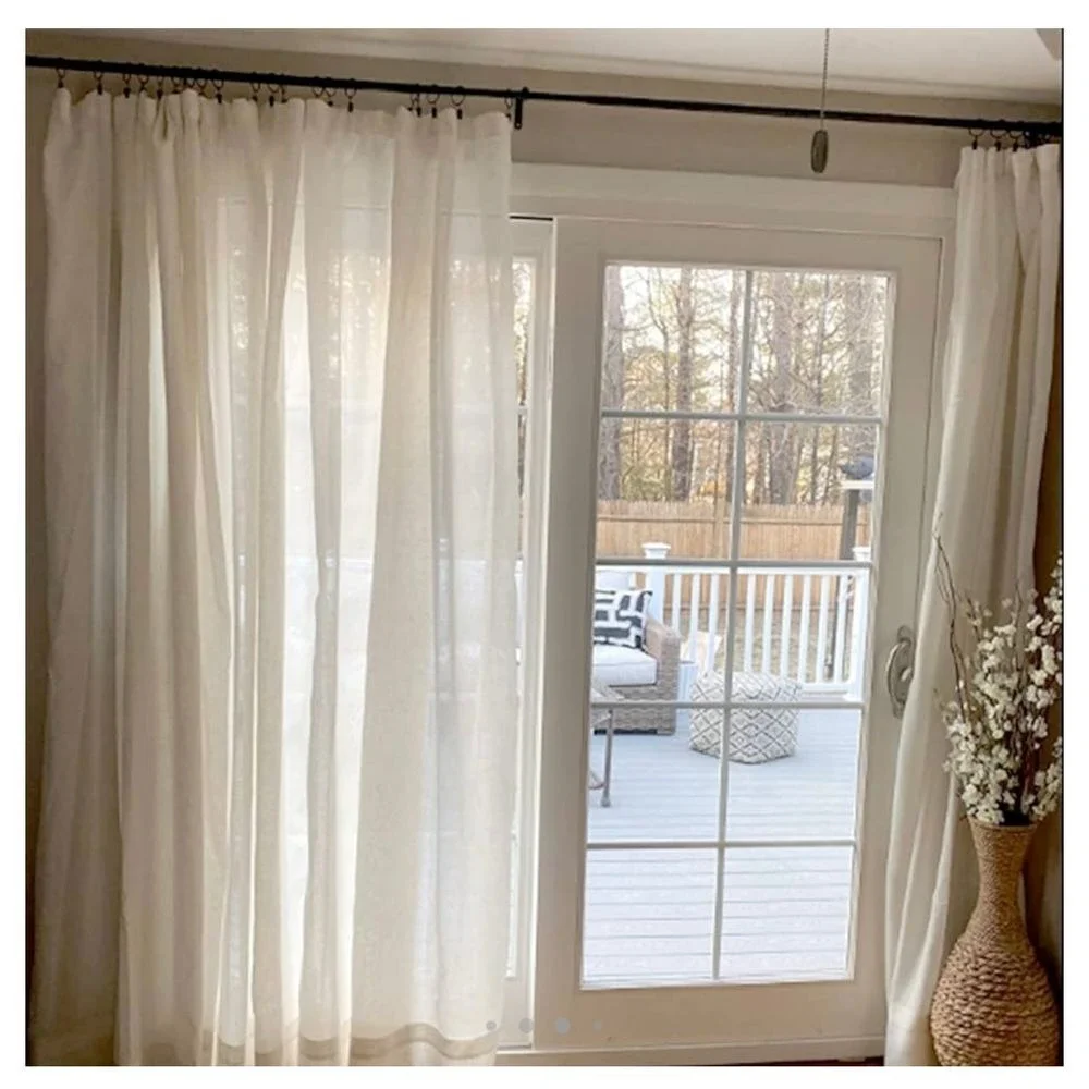The Unbranded Brand bows curtain