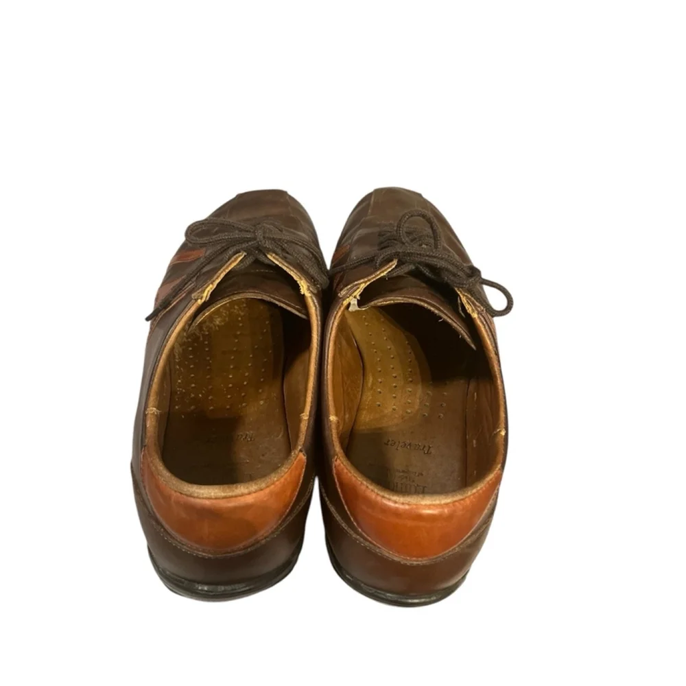 Allen Edmonds Traveler Brown Leather Lace-Up Shoes Men’s Size 8.5D