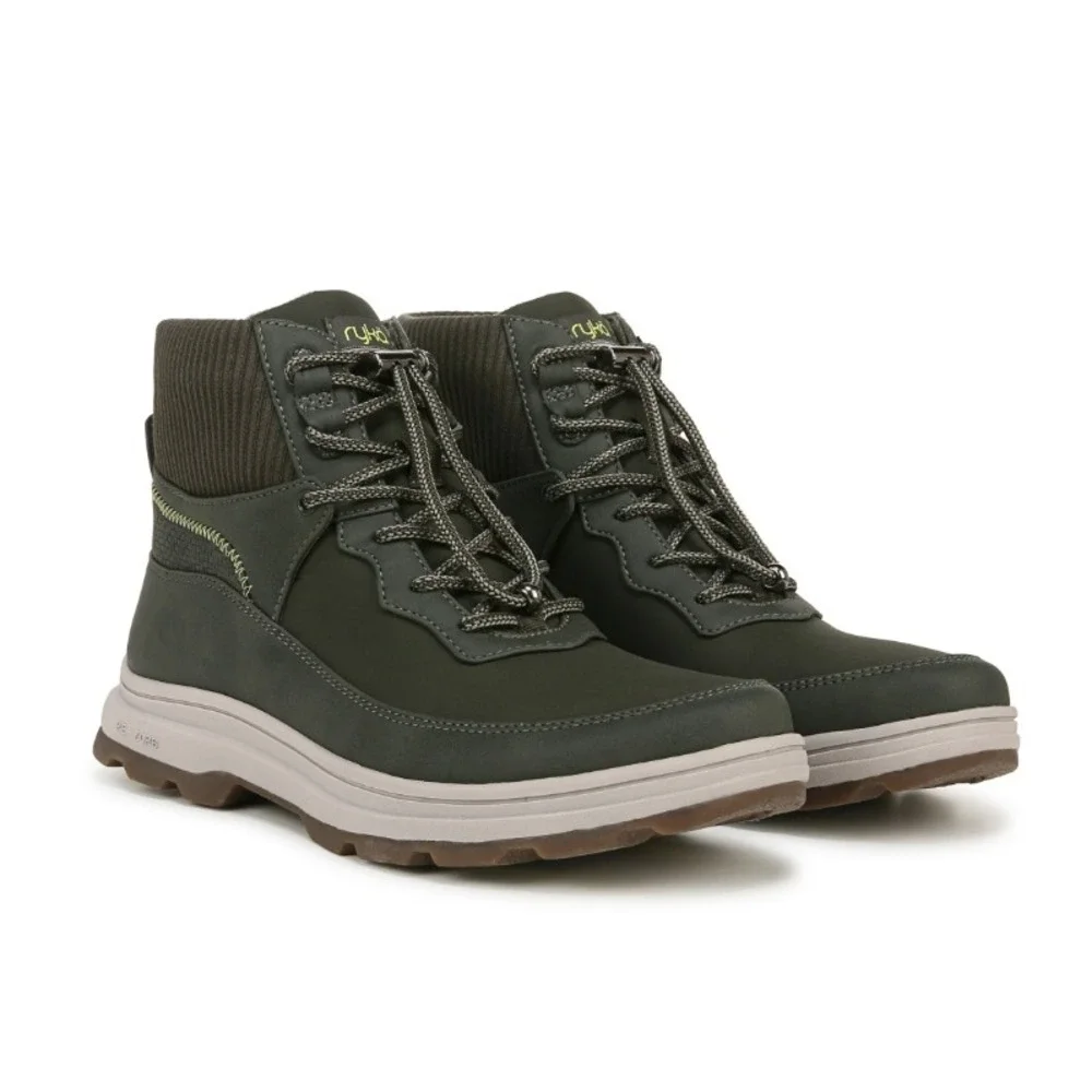 Women's Ryka Brae 2 Winter Boot,‎ Alpine Green, Size 6.5W, NWT