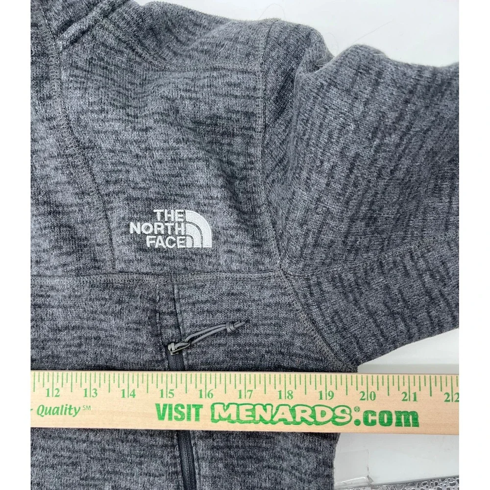 The North Face Mens Gordon Lyons 1/4 Zip Sweater Fleece‎ Pullover Grey Small