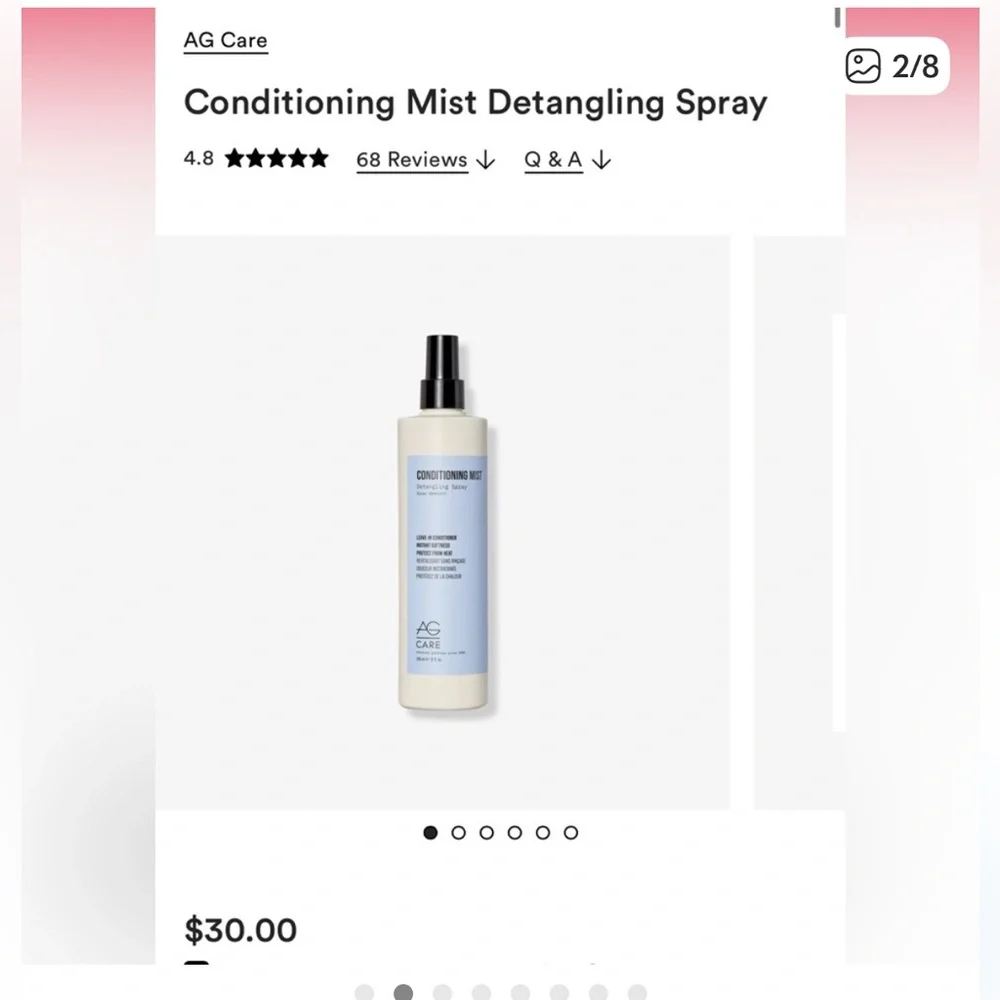 AG Advanced Goodess Care nourish smooth