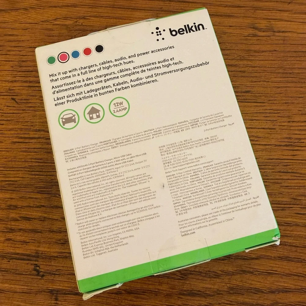belkin compact charger