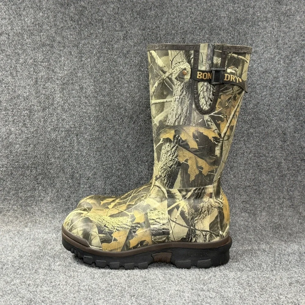 Redhead Bone Dry Boots Men's 10 1200G Thinsulate Waterproof Camo Hunting Fishing