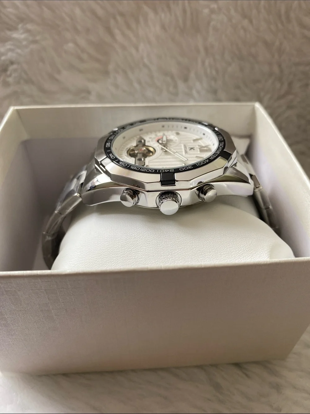AOKULASIC Poedagar silver tone