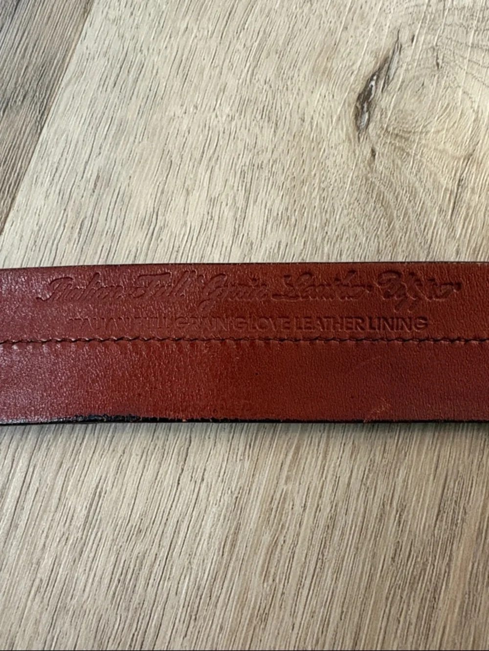 Daniel Cremieux Signature Collection Leather Belt - Size 34 work office business
