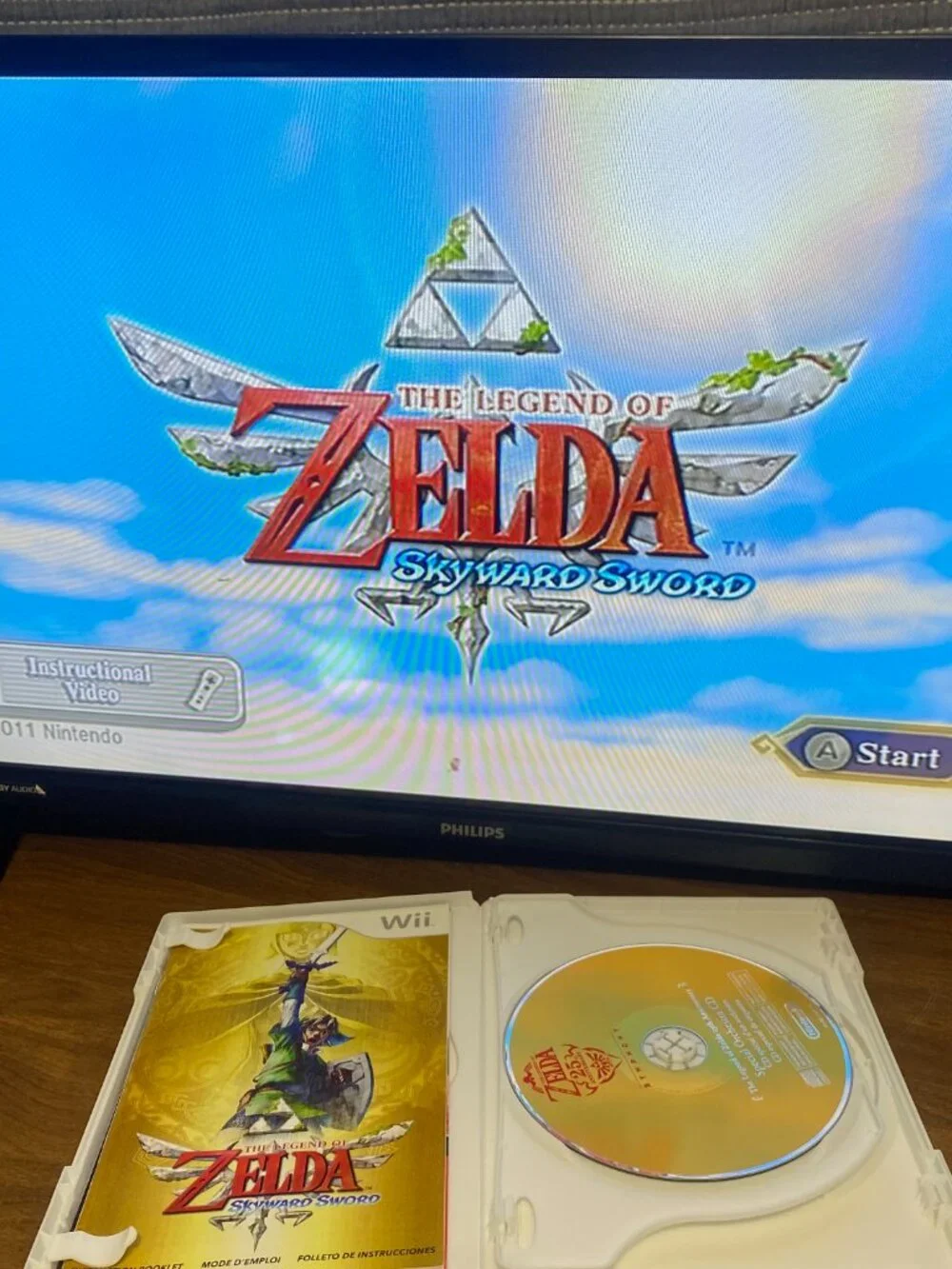 Nintendo skyward included manual