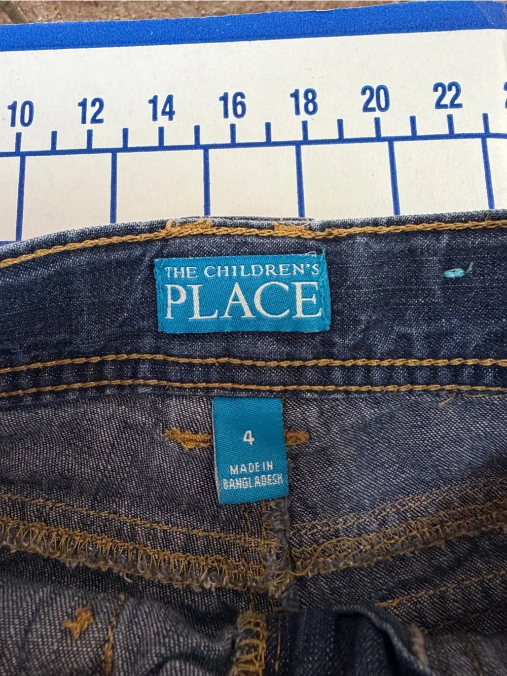 The Children's Place Dark Blue Denim Shorts