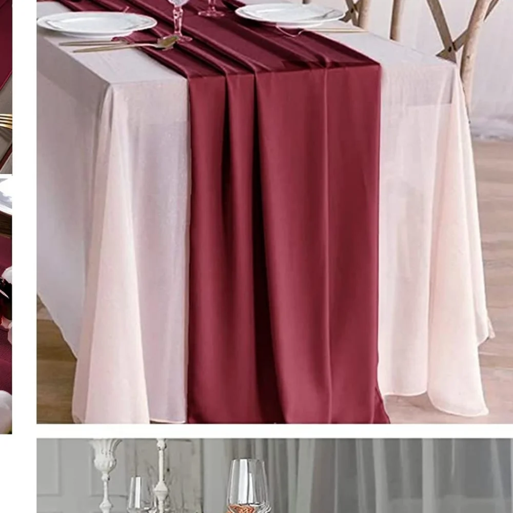 N/A chiffon table