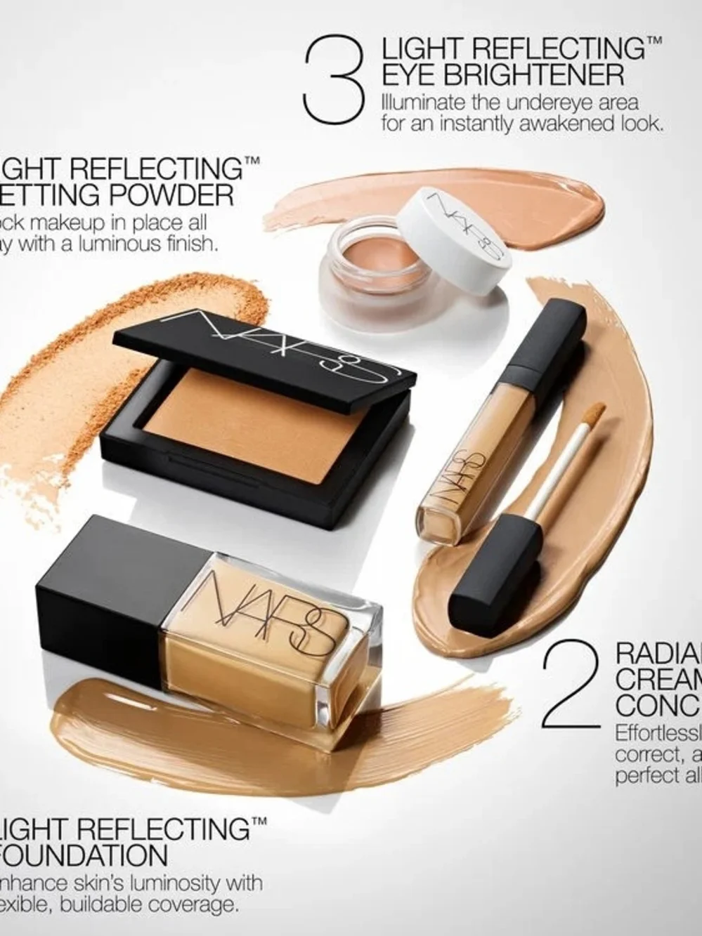 NARS discoloration under finish