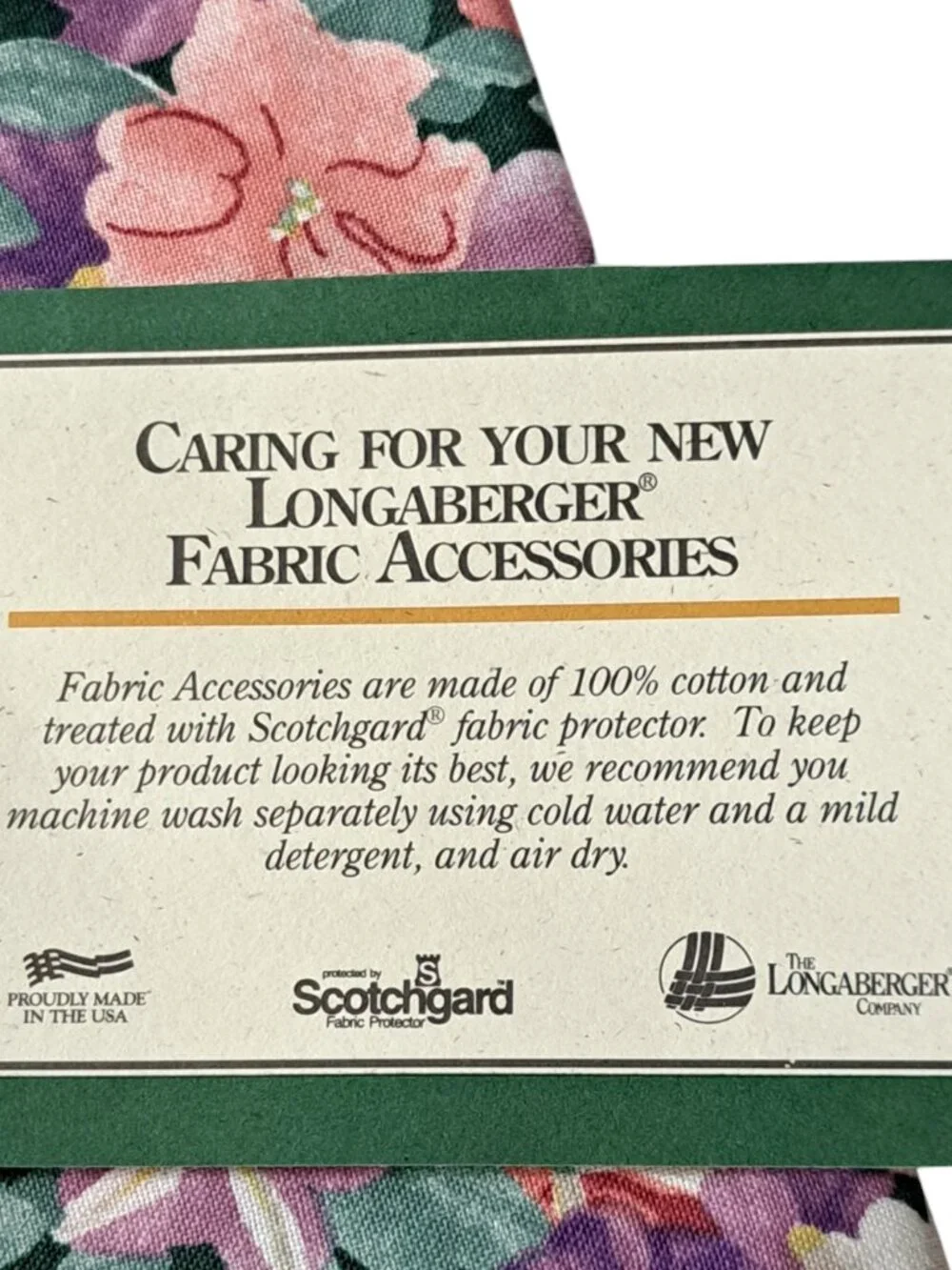 Longaberger add touch