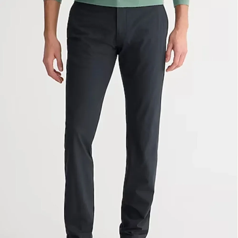 J. Crew Men's Black Chinos