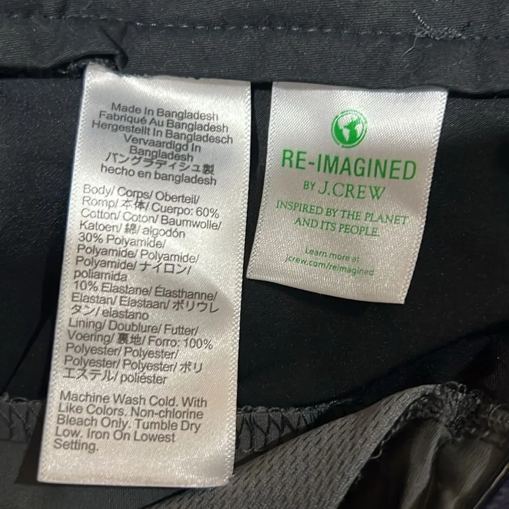 J. Crew Men's Black Chinos