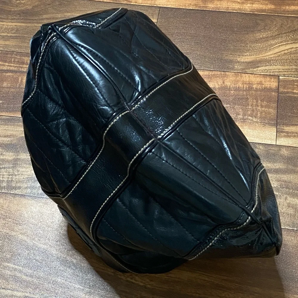 Gucci • Snow Glam Triple Black Hobo Bag