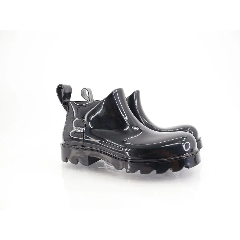 Free People High Street Water Resistant Rain Boot Black Size 37 6 Rubber Slip On