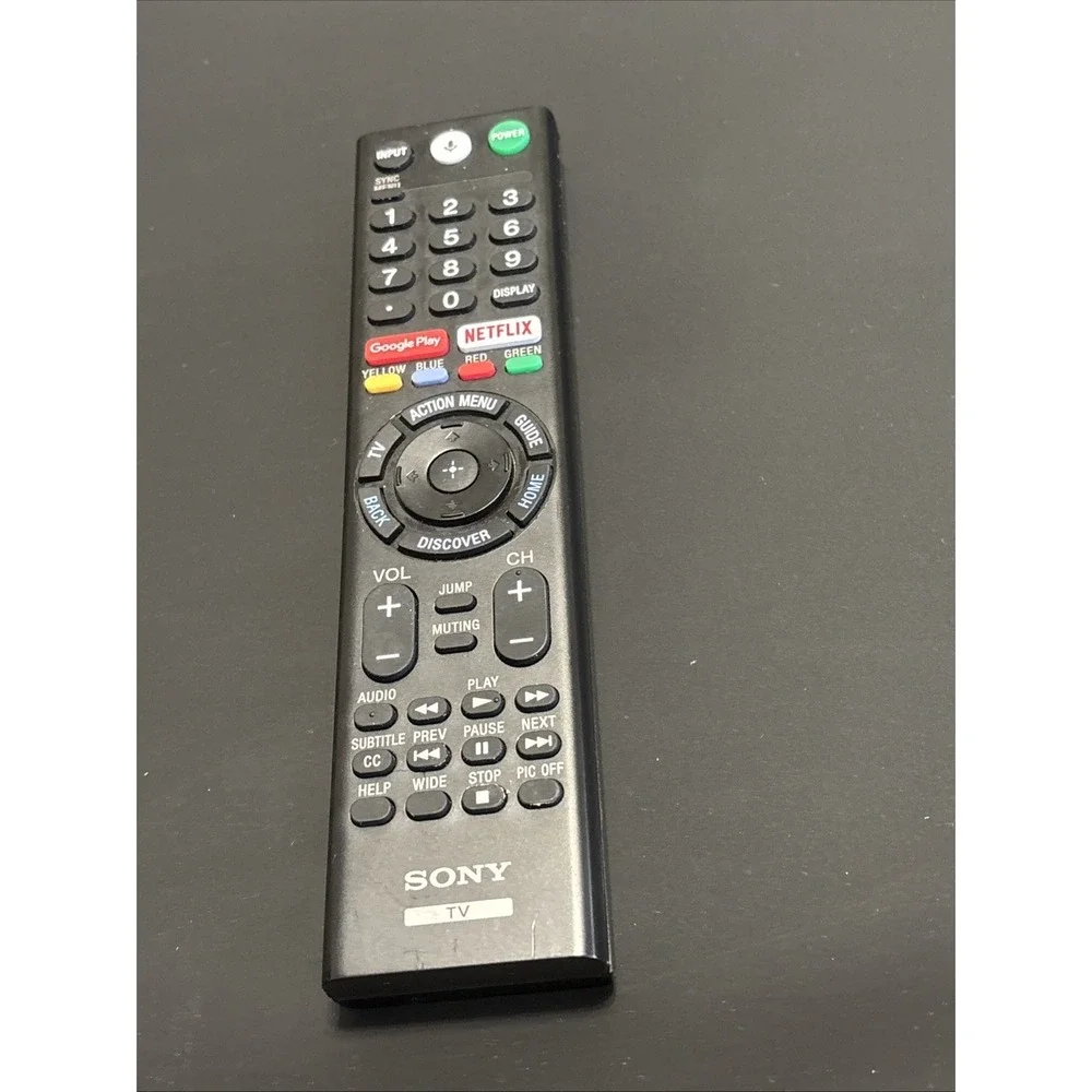 Genuine Sony RMF-TX300U Voice TV Remote Control OEM Netflix Google Play