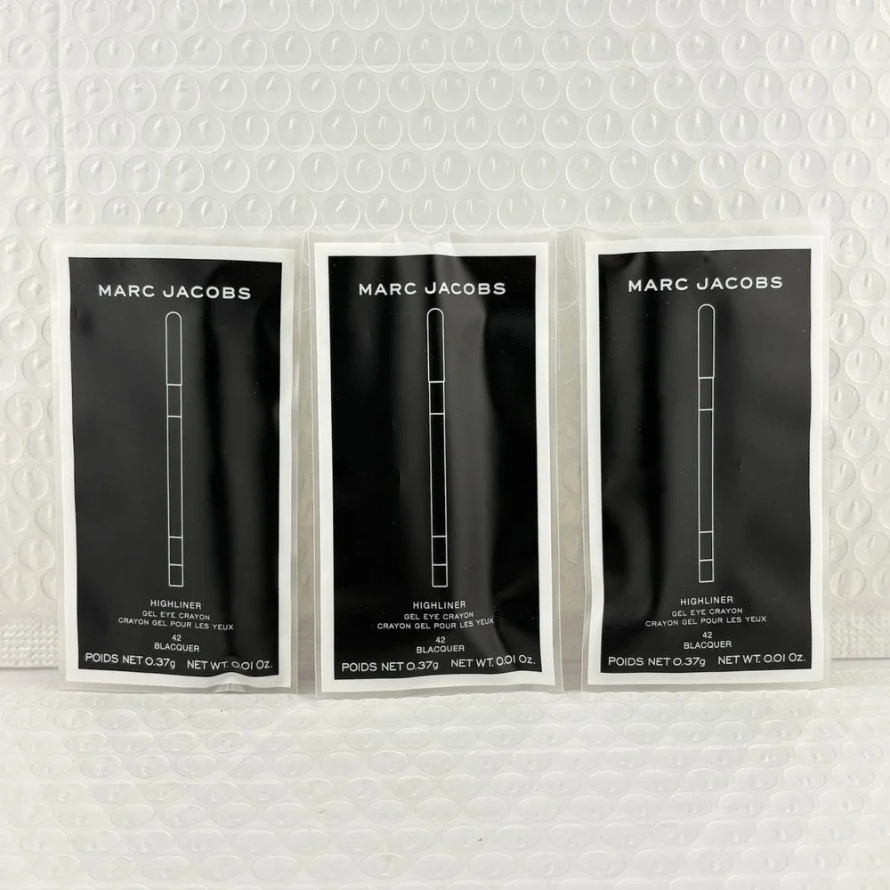 3x‎ Marc Jacobs Highliner Gel Eye Crayon Liner Pencil Eyeliner Blacquer Trvl Sz