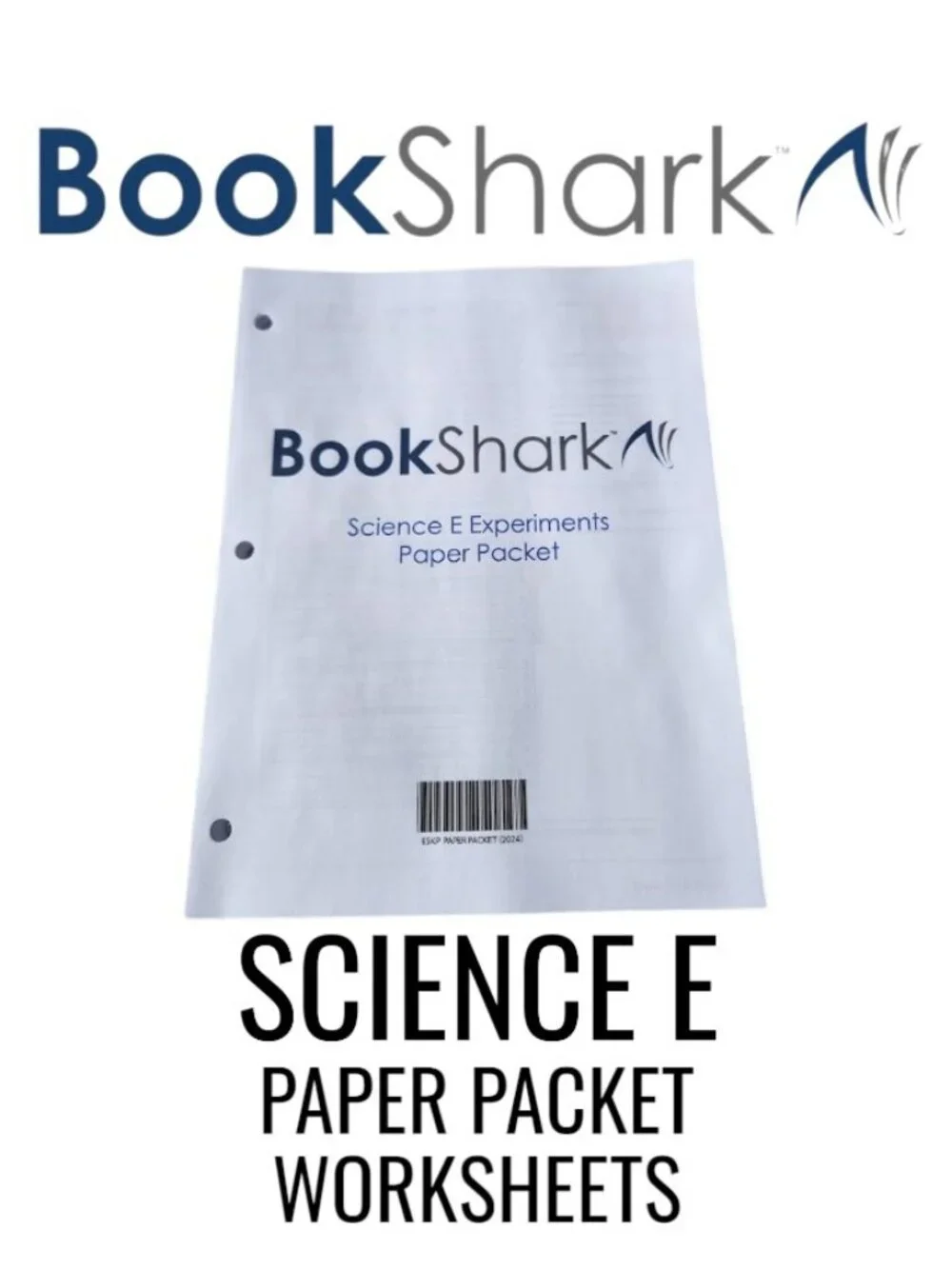 NEW BookShark Book Shark Science E Experiment Paper Packet Worksheets Homeschool