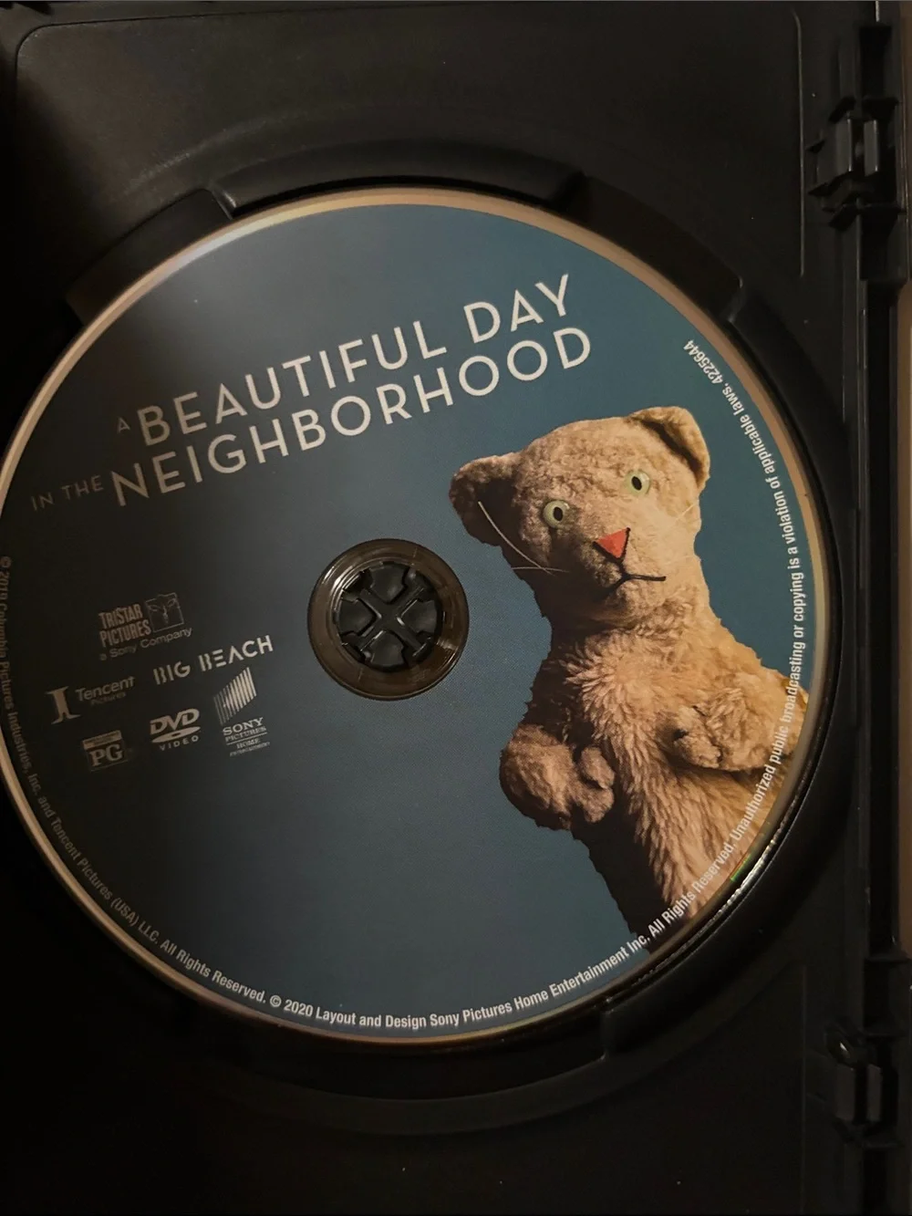 Sony dvd back