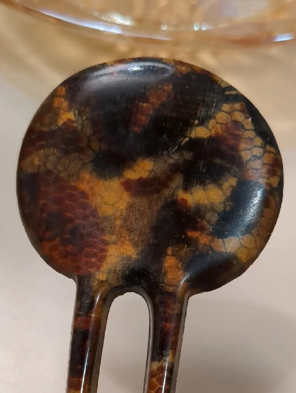 Vintage stylish tortoiseshell